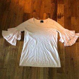 Light pink semi sleeve shirt